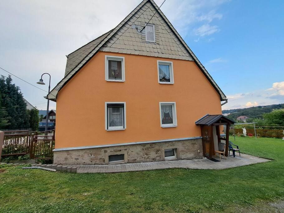 Ferienwohnung Boehmischerblick Беренштайн Экстерьер фото